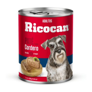 Ricocan Paté Cordero x 330gr – Perros adultos