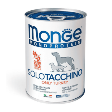Monge Pavo x 400gr – Paté para perros